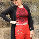 Schnittmuster Gianna - Stretchhose mit Reißverschlusstaschen Gr. 34-54 - Sewando