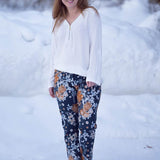Schnittmuster Gianna - Stretchhose mit Reißverschlusstaschen Gr. 34-54 - Sewando