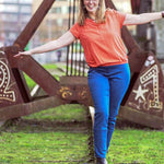 Schnittmuster Gianna - Stretchhose mit Reißverschlusstaschen Gr. 34-54 - Sewando