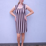 Schnittmuster Ginette - Shirt oder Kleid mit Trapezausschnitt und Raffung Gr. 34-54 - Sewando