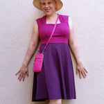 Schnittmuster Ginette - Shirt oder Kleid mit Trapezausschnitt und Raffung Gr. 34-54 - Sewando