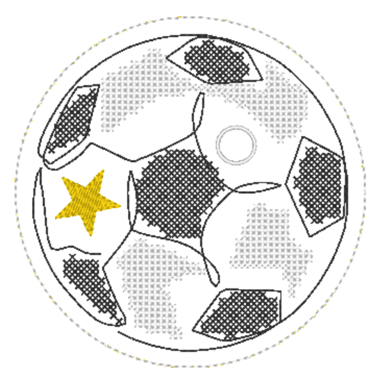 Stickdatei - Fußballparty Set - Sewando