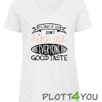 Good Taste | SVG, DXF, PNG Plotterdatei, Laserdatei - Sewando