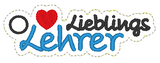 Stickdatei Anhänger - Set "Beste/r Lehrer/in" & "Lieblingslehrer/in"