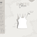 FANØ.tanktop | Damen | 32-50 | Freebook Schnitt : - Sewando