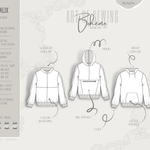 KALIX.hoodie | Damen Plus | 46-62 | Schnitt : - Sewando