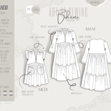 MANDØ.maxikleid | Damen | 32-52 | Schnitt : - Sewando