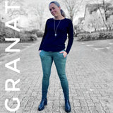 Schnittmuster Hose Jeggings Granat Gr. 32 - 56 DE - Sewando