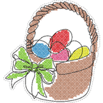 9 ITH Motive Ostern (Single Line) Stickdateien - Sewando