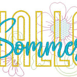 Stickdatei - HALLO Sommer - Sewando