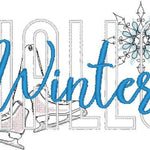Stickdatei - HALLO Winter - Sewando