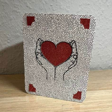 Hände mit Herz | SVG, DXF, PNG Plotterdatei, Laserdatei - Sewando