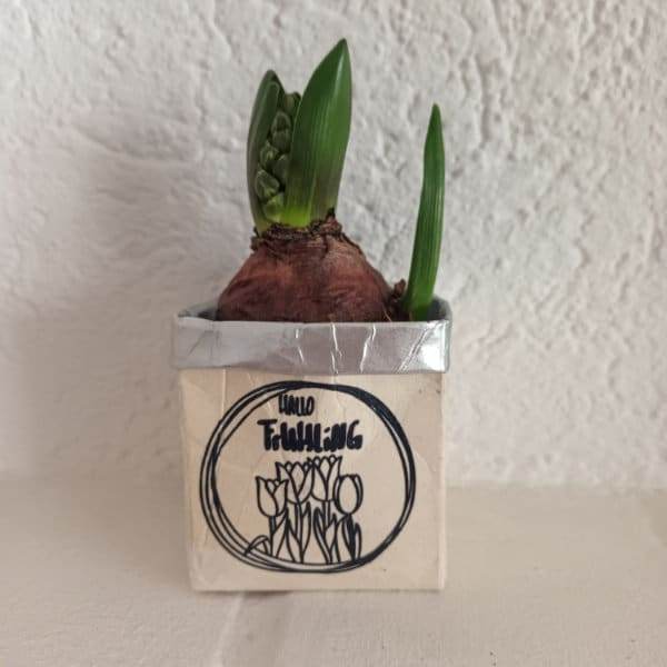 Hallo Frühling | SVG, DXF & PNG Plotterdatei, Laserdatei - Sewando