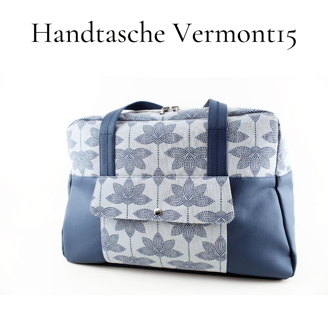 eBook Handtasche VERMONT15 Nähanleitung Schnittmuster - Sewando