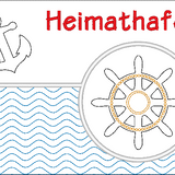 Stickdatei - Mugrug "Heimat Hafen"