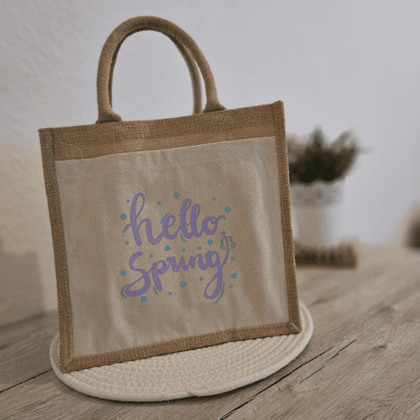 Hello Spring | SVG, DXF & PNG Plotterdatei, Laserdatei - Sewando