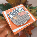 Herbstkorb | SVG, DXF & PNG Plotterdatei, Laserdatei - Sewando