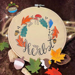 Herbstkranz | SVG, DXF, PNG Plotterdatei, Laserdatei - Sewando