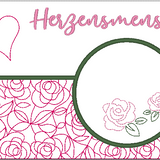 Stickdatei - Mugrug "Herzensmensch"