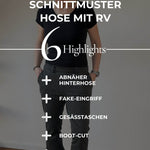 E-Book und Schnittmuster | Hose mit Reissverschluss Gr. 34-46 - Sewando
