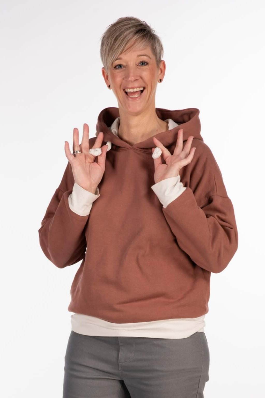 E-Book und Schnittmuster | Hoodie S-XL - Sewando