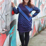 Schnittmuster Hoodiekleid Achat Gr. A - M DE/EN/FR BU 76-134cm - Sewando