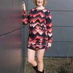 Schnittmuster Hoodiekleid Achat Gr. A - M DE/EN/FR BU 76-134cm - Sewando