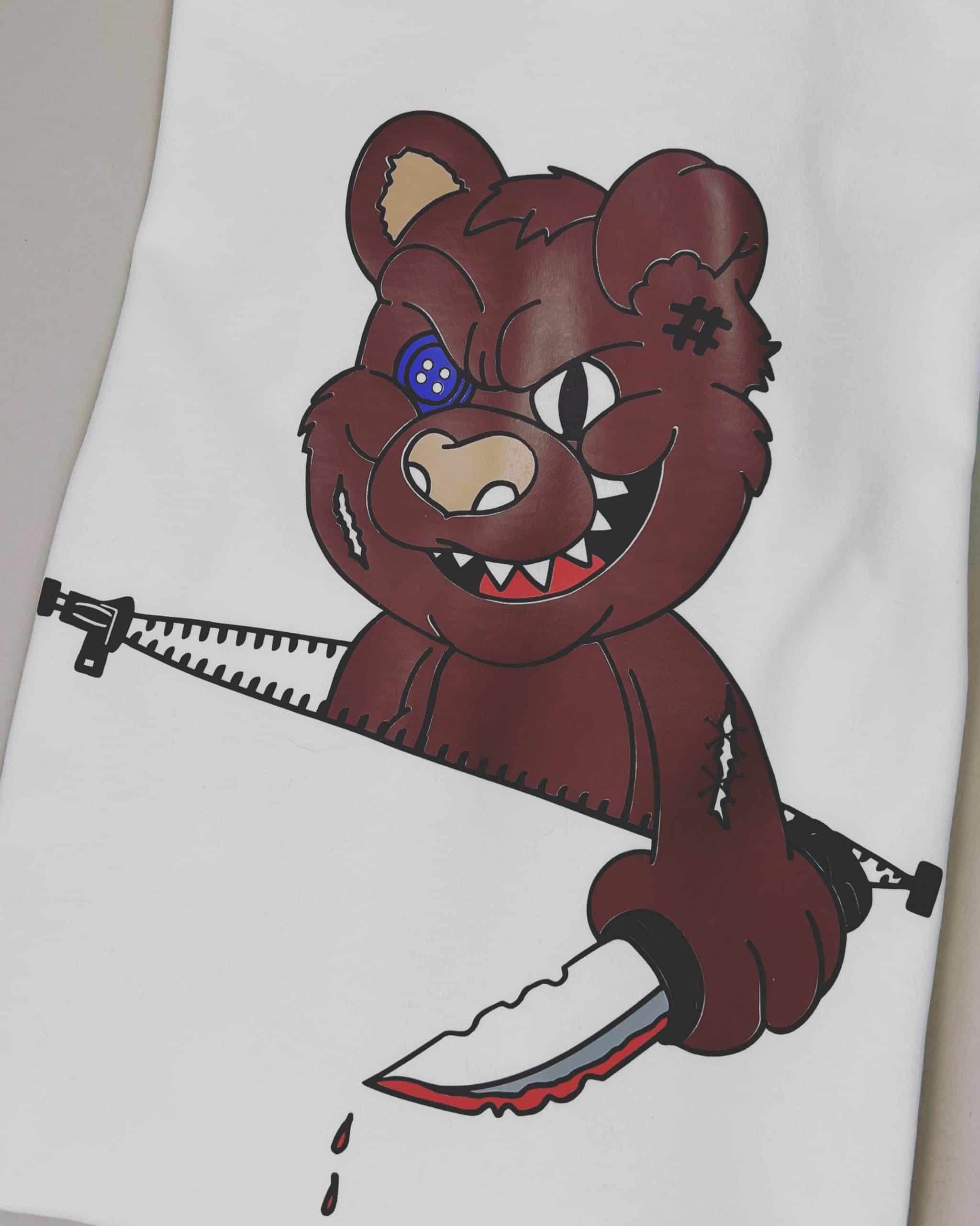 Horrorteddy | SVG, DXF, PNG Plotterdatei, Laserdatei - Sewando