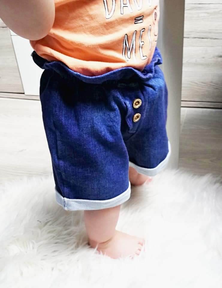 Schnittmuster Emmas Sommershorts Größe 50/56 – 134/140 : - Sewando