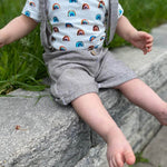 Schnittmuster Emmas Sommershorts Größe 50/56 – 134/140 : - Sewando