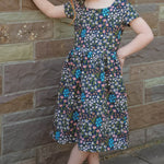 Schnittmuster Kleid Jana MiniMe Gr. 86-140 - Sewando