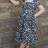 Schnittmuster Kleid Jana MiniMe Gr. 86-140 - Sewando