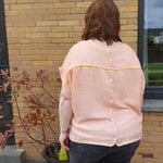 Schnittmuster Bluse PEONY - mit Knopfleiste im Rücken | Gr. 34-56 (PDF) - Sewando