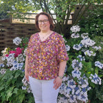 Schnittmuster Bluse POPPY - mit Puffärmeln und Variante Tunika und Kleid | Gr. 32-50 (PDF) - Sewando