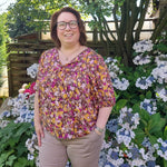 Schnittmuster Bluse POPPY - mit Puffärmeln und Variante Tunika und Kleid | Gr. 32-50 (PDF) - Sewando