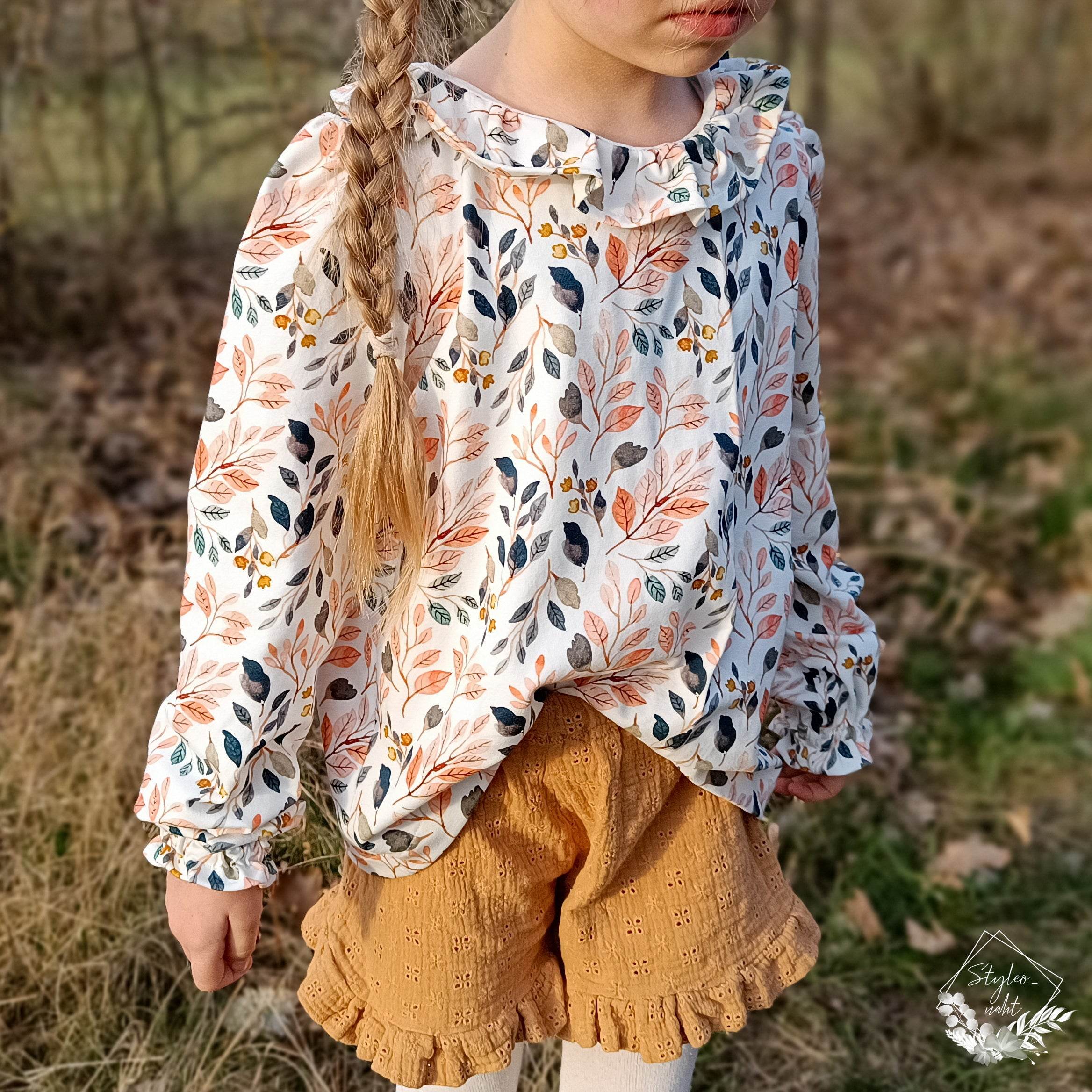 Schnittmuster Bluse Felin Gr. 86-140 - Sewando