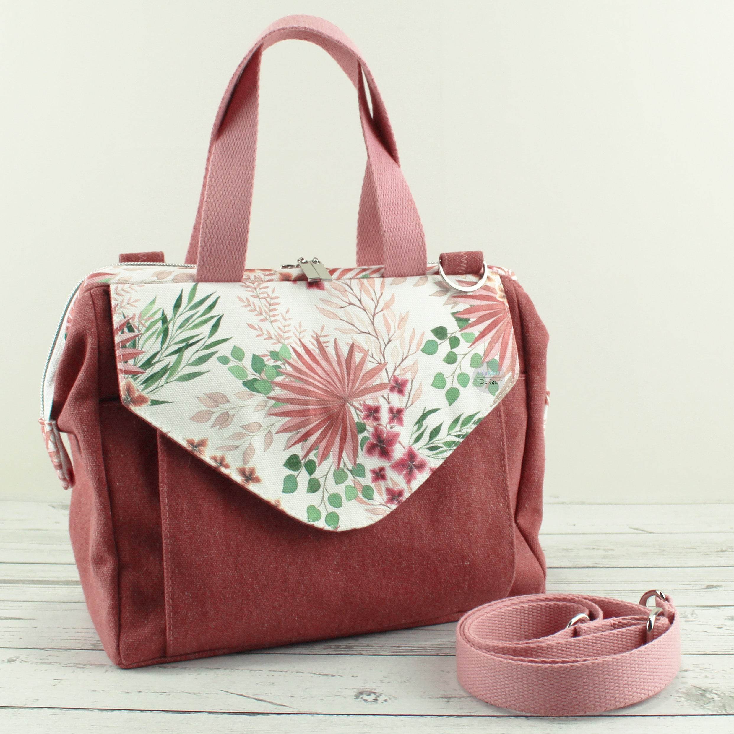 eBook Add on Handtasche MAINE23 Nähanleitung Schnittmuster - Sewando