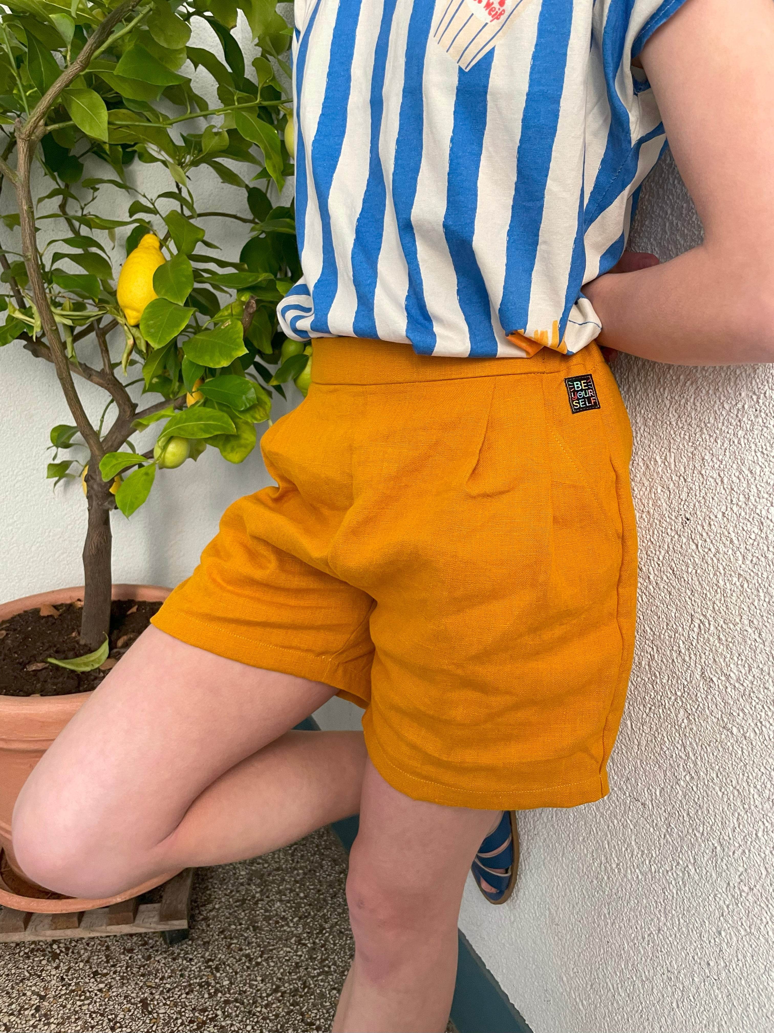 Toni Trousers & Shorts Kids 104 - 164 sewing pattern und instructions - Sewando