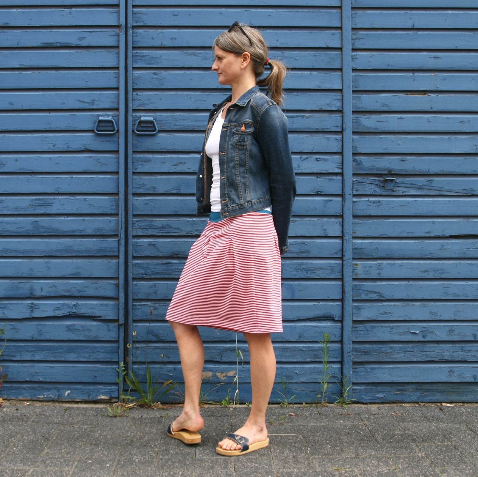 Jerseyrock FRAU ANTJE | Schnittmuster Gr. XS – L - Sewando