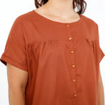 Kurzarmbluse FRAU SUZY | Schnittmuster XS-XXL - Sewando