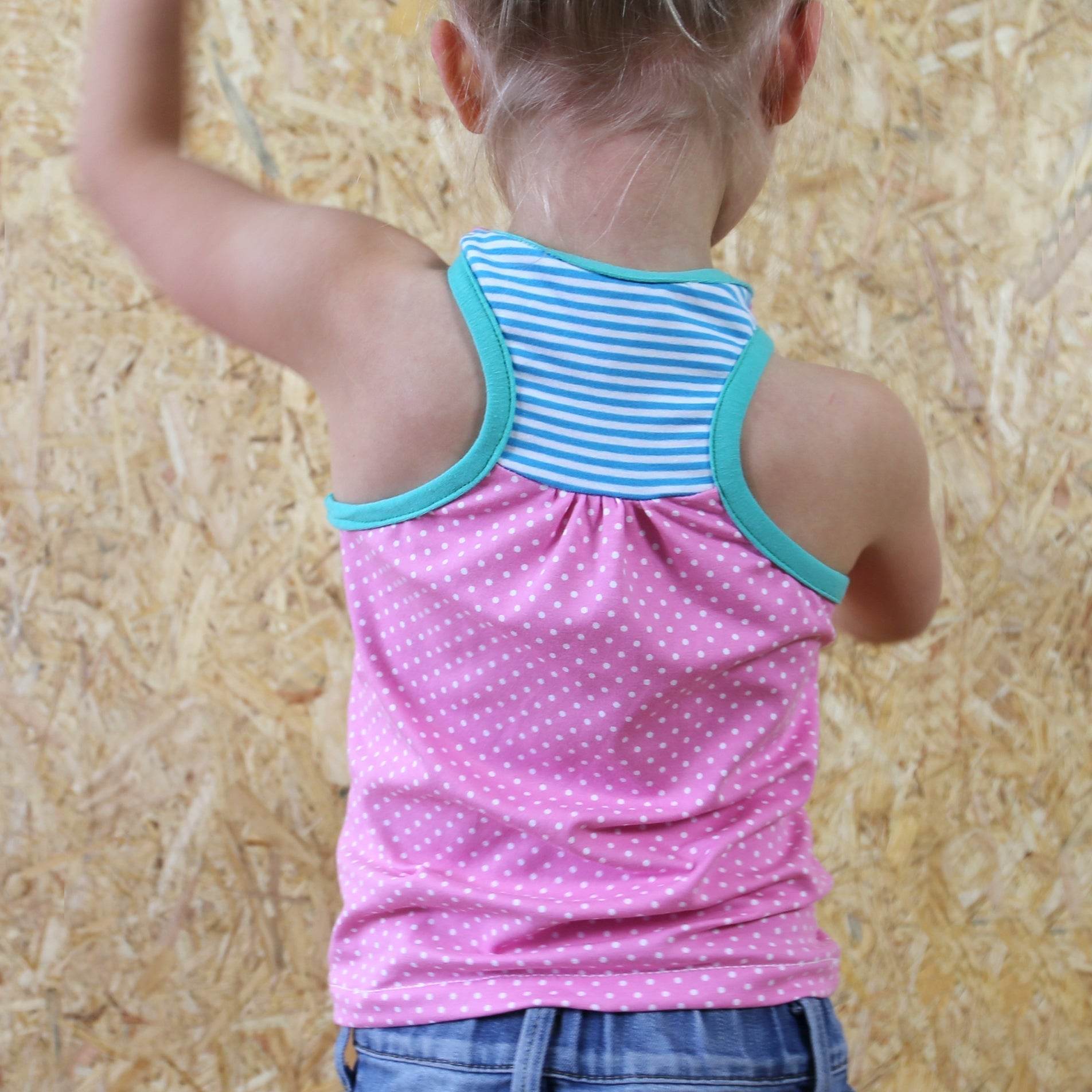 Tanktop HENNIE | Schnittmuster Gr. 86 - 152 - Sewando