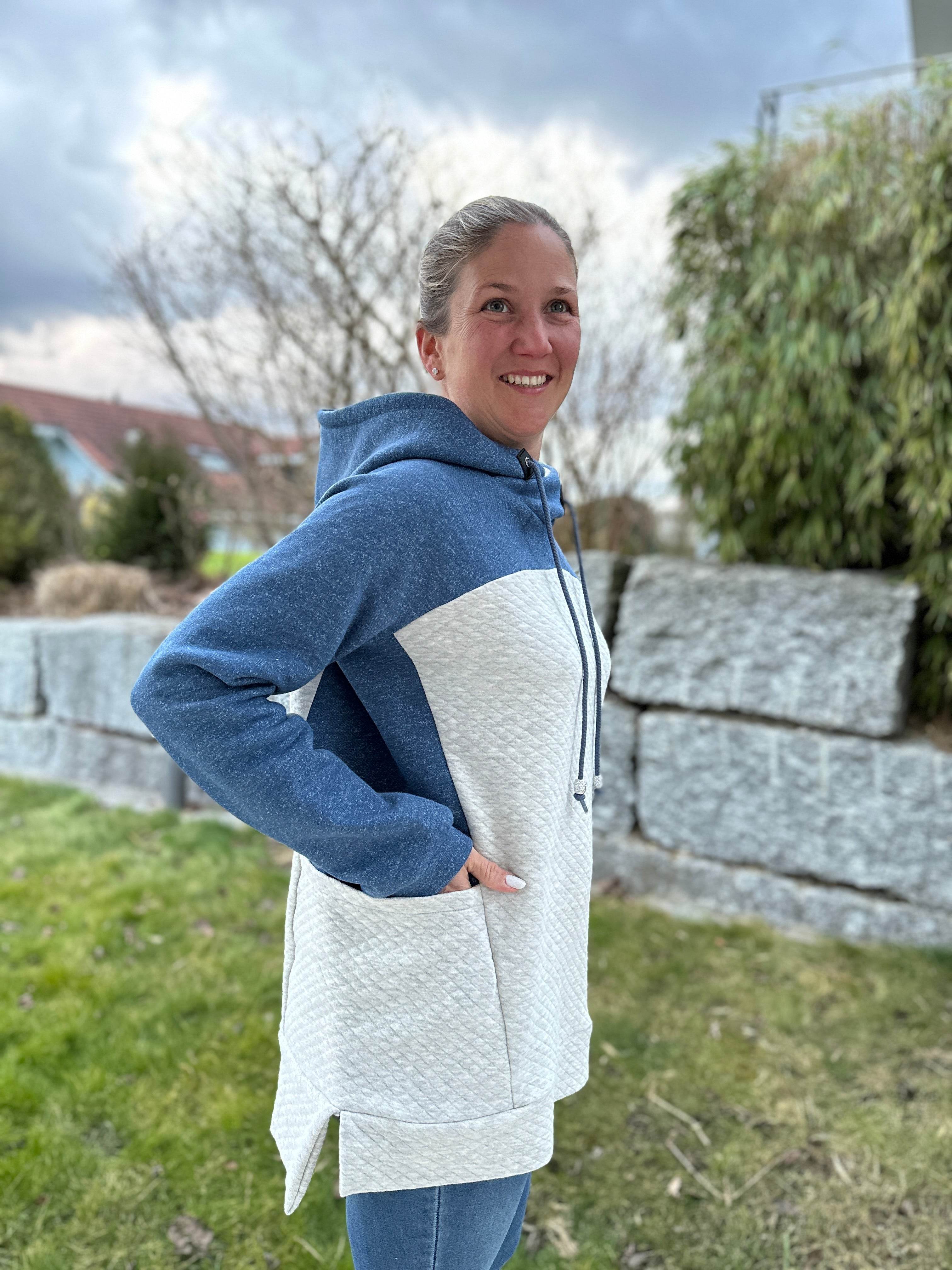 Schnittmuster Sweater Robin für Damen Gr. XS-XL - Sewando