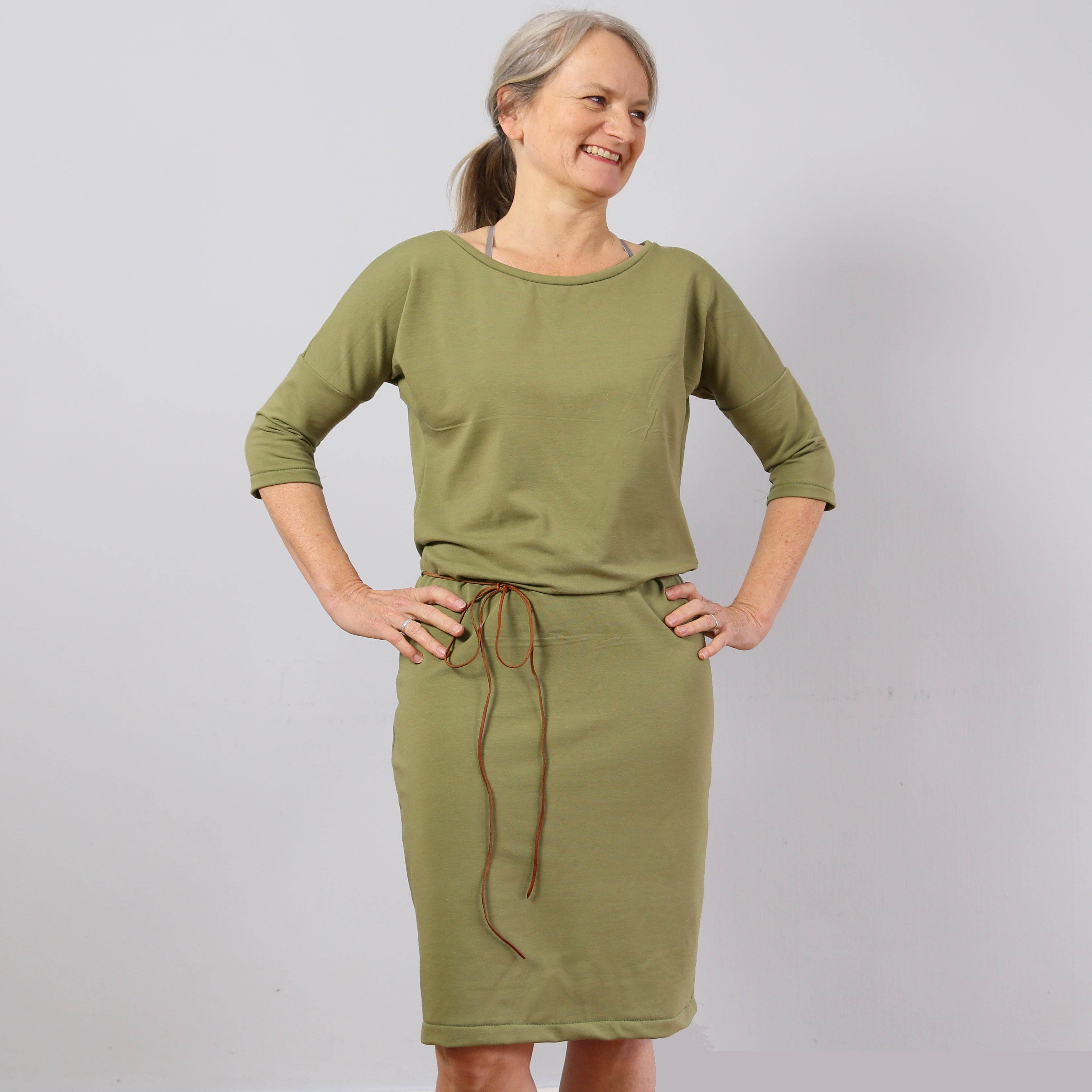 Sweatkleid FRAU ELLY | Schnittmuster Gr. XS-XXL - Sewando