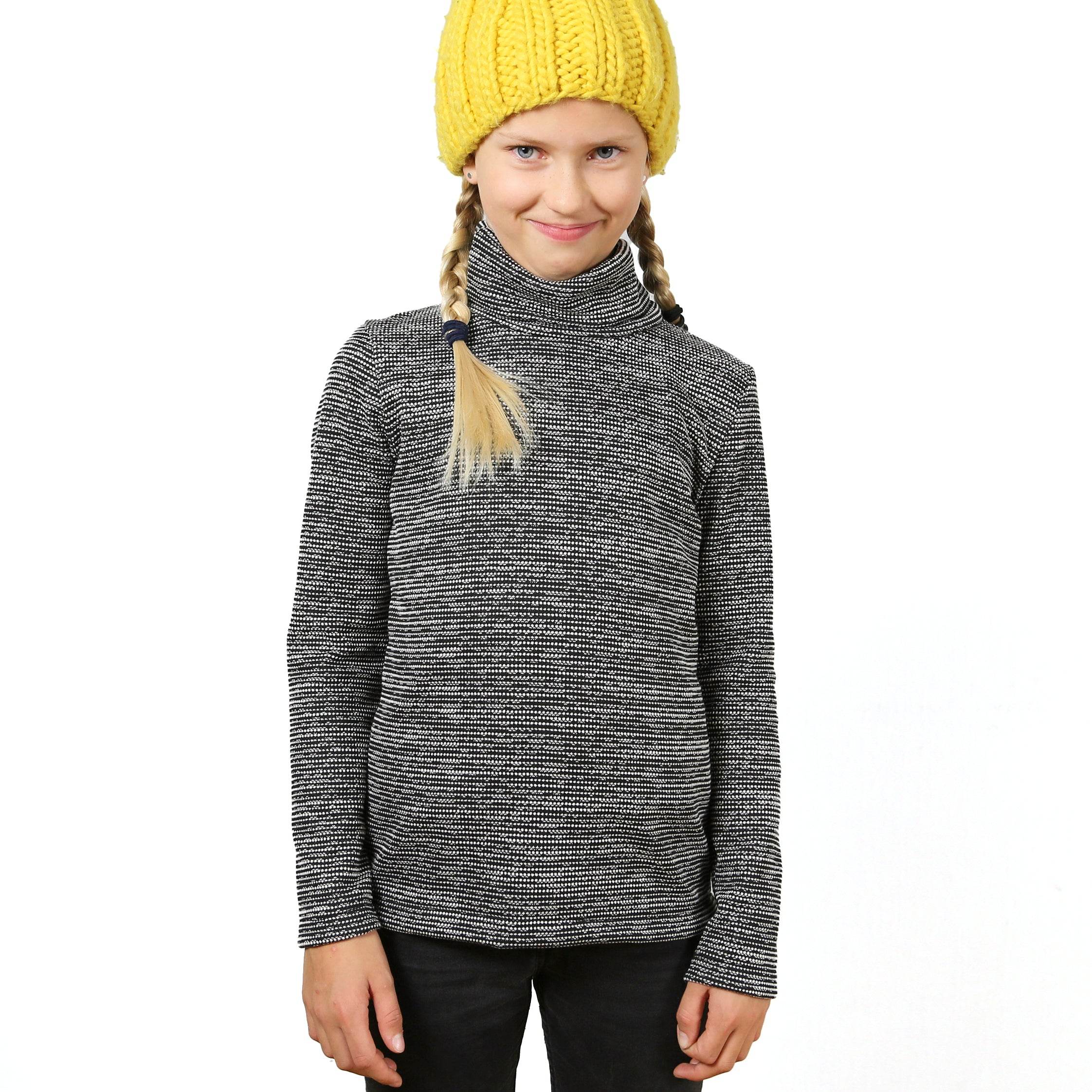 Rollkragenkleid ROMY | Schnittmuster Gr. 98-152 - Sewando