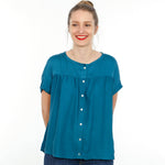 Kurzarmbluse FRAU SUZY | Schnittmuster XS-XXL : - Sewando