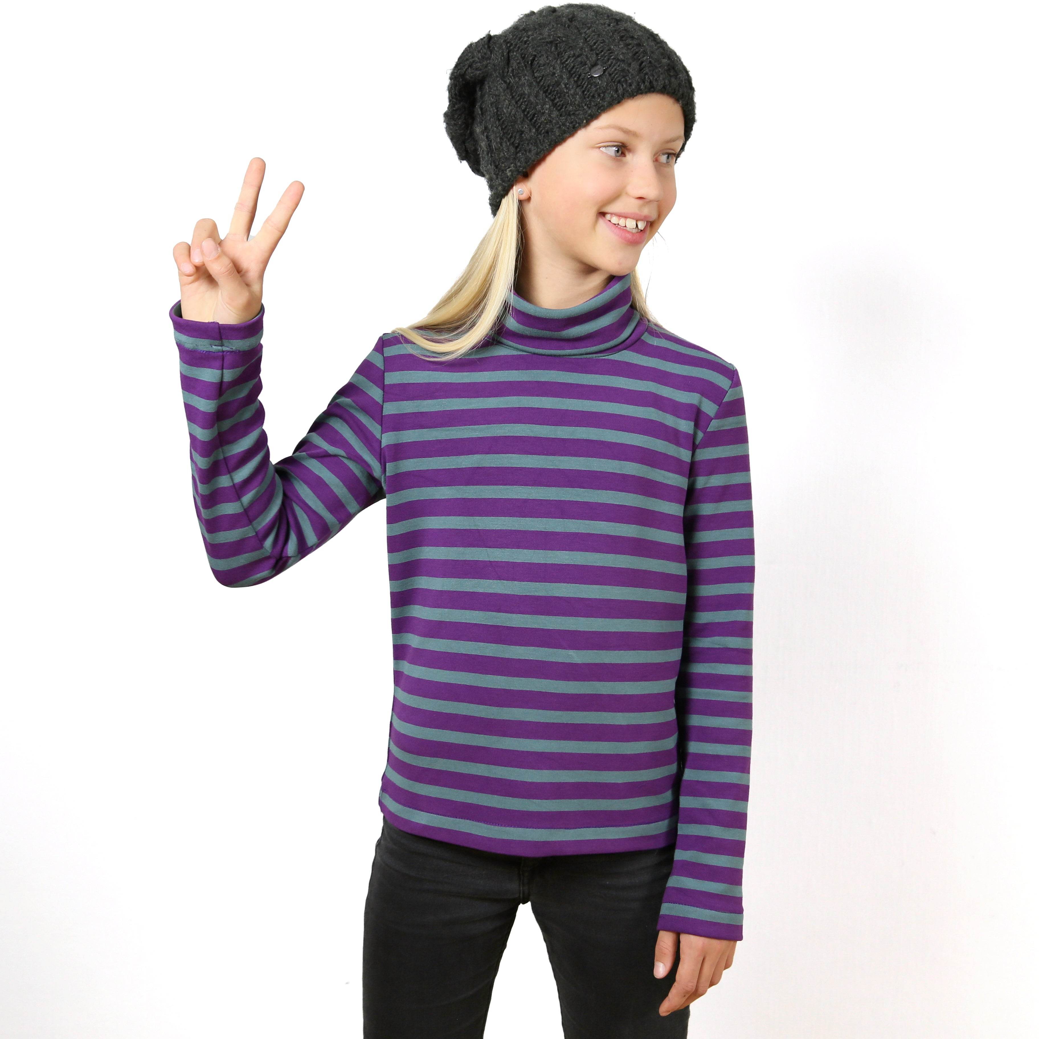 Rollkragenkleid ROMY | Schnittmuster Gr. 98-152 - Sewando