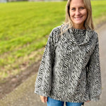 Nähanleitung HAZEL - Kuschel Pullover mit Rollkragen - Gr. 34-44 - Sewando