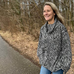 Nähanleitung HAZEL - Kuschel Pullover mit Rollkragen - Gr. 34-44 - Sewando