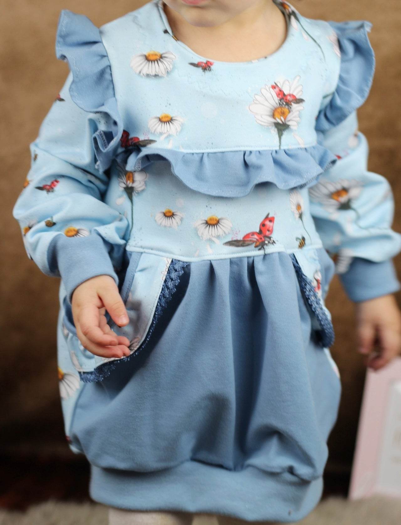 Schnittmuster KleiderElla Sweatkleid Gr. 80-140 - Sewando
