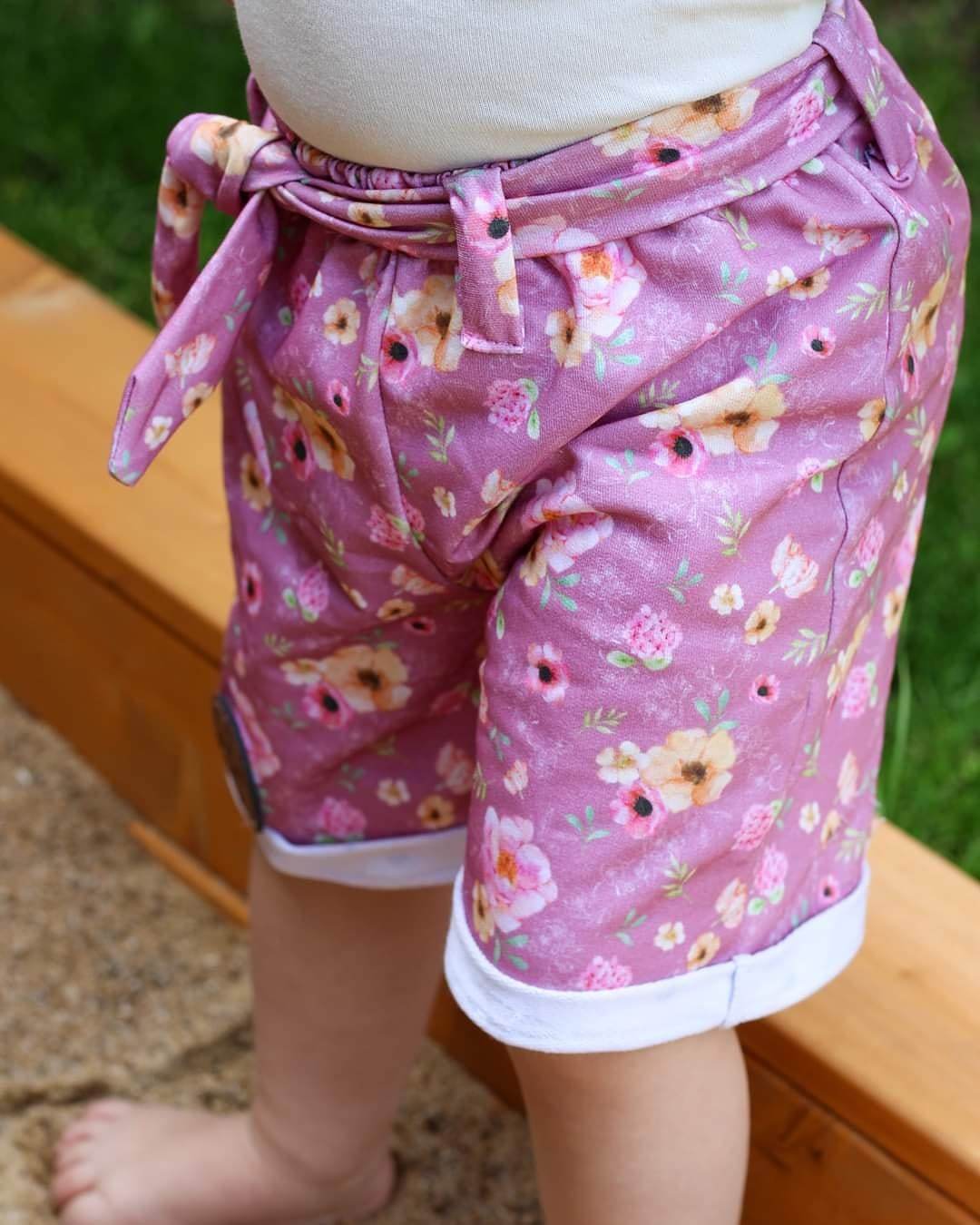 Schnittmuster Emmas Sommershorts Größe 50/56 – 134/140 : - Sewando